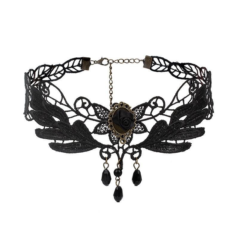 Gothic Lace Necklace Multiple Styles