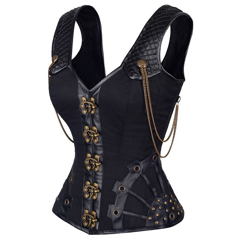 Steel Boning Gothic Steampunk Corset