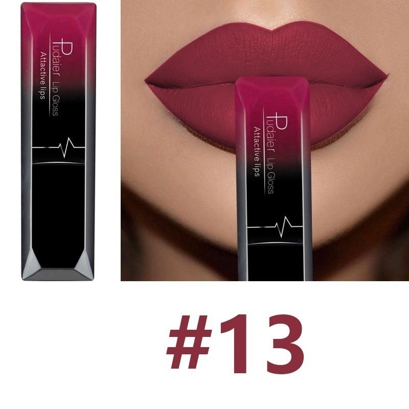 Pudier Liquid Lipstick Matte and Mettalic Matte Lipgloss Shades