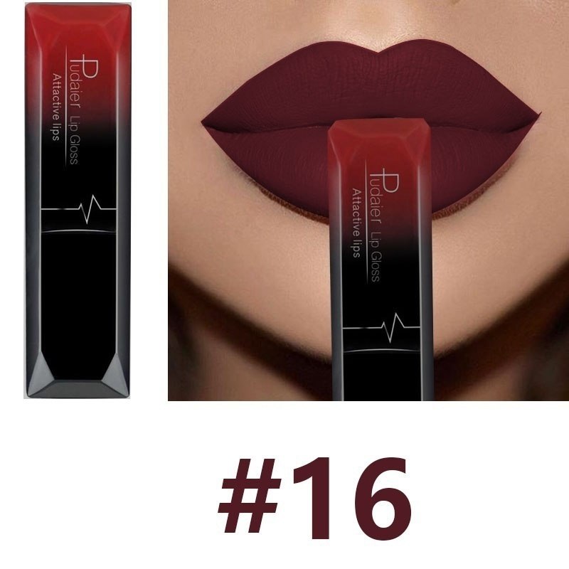 Pudier Liquid Lipstick Matte and Mettalic Matte Lipgloss Shades