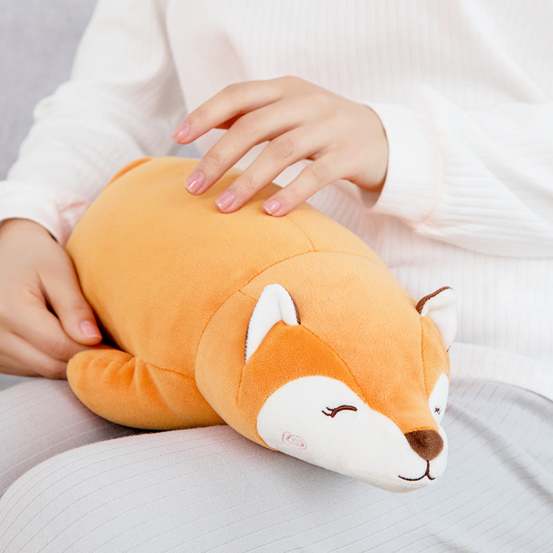 Four Fox Sakes The Lazy Fox Sleepy Pillow Plushie Stuffed Animal