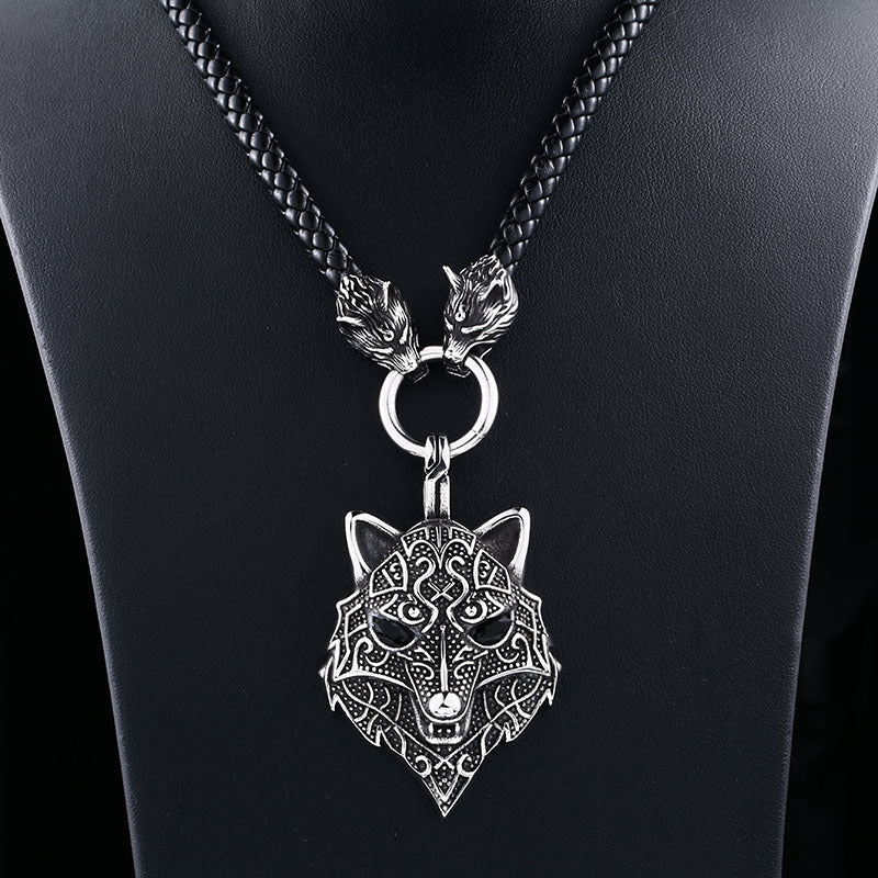 Better To See You With Nordic Wolf Necklace