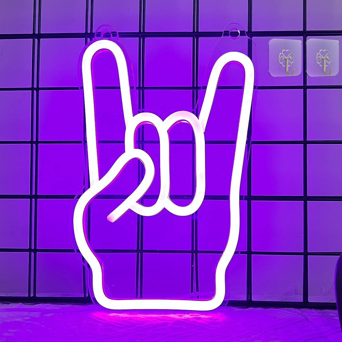 Led Neon Rock And Roll Live Music and Lashes Neon Signs Decorative Neon Lights