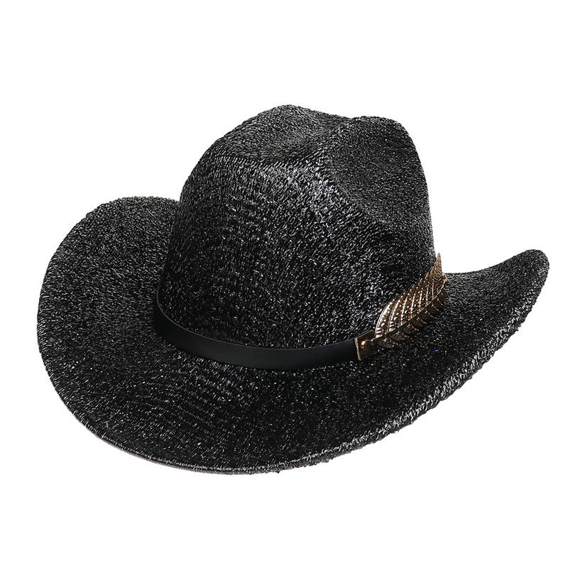 Sparkling Glitter Cowgirl Fashion Hat