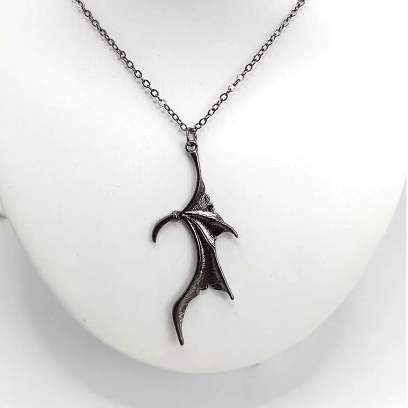 Going Batty Goth Punk Rock Style Pendant Necklaces