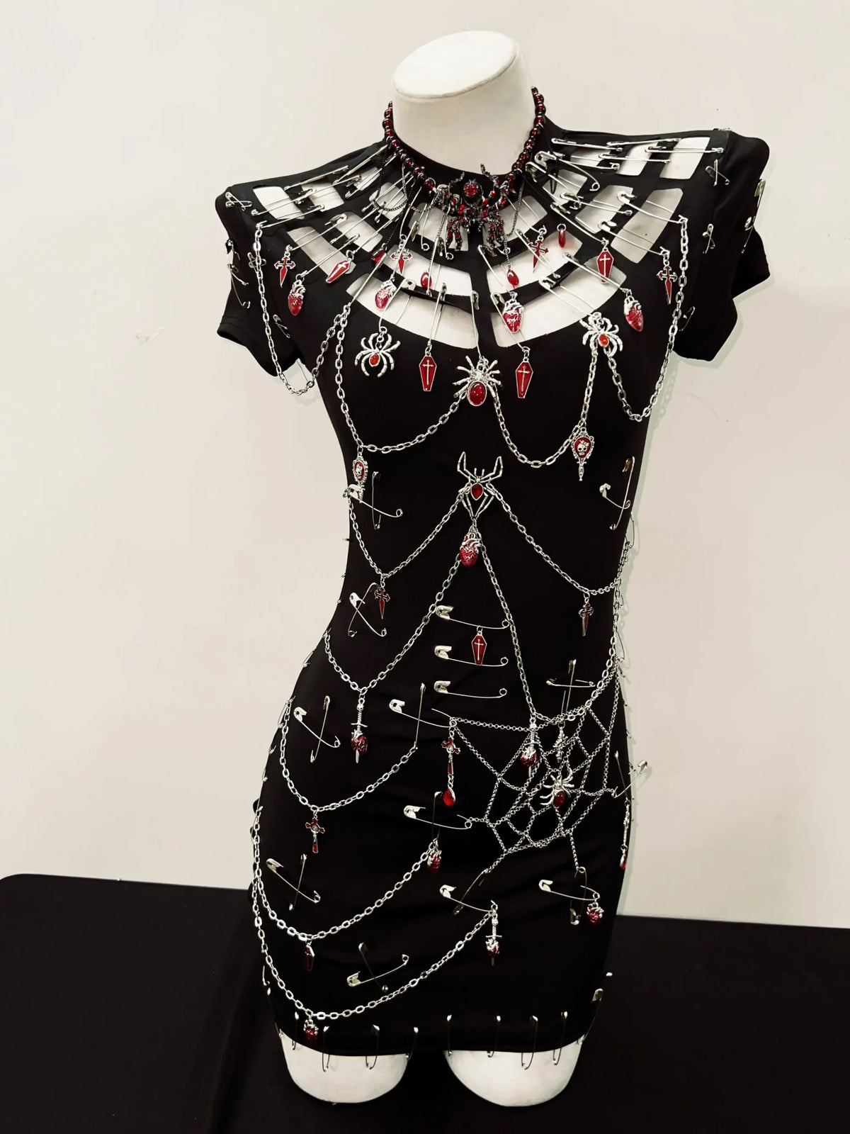 Sexy Vintage Y2K Harajuku Dress | Gothic Clothes, Skull Top, Y2K Fashion