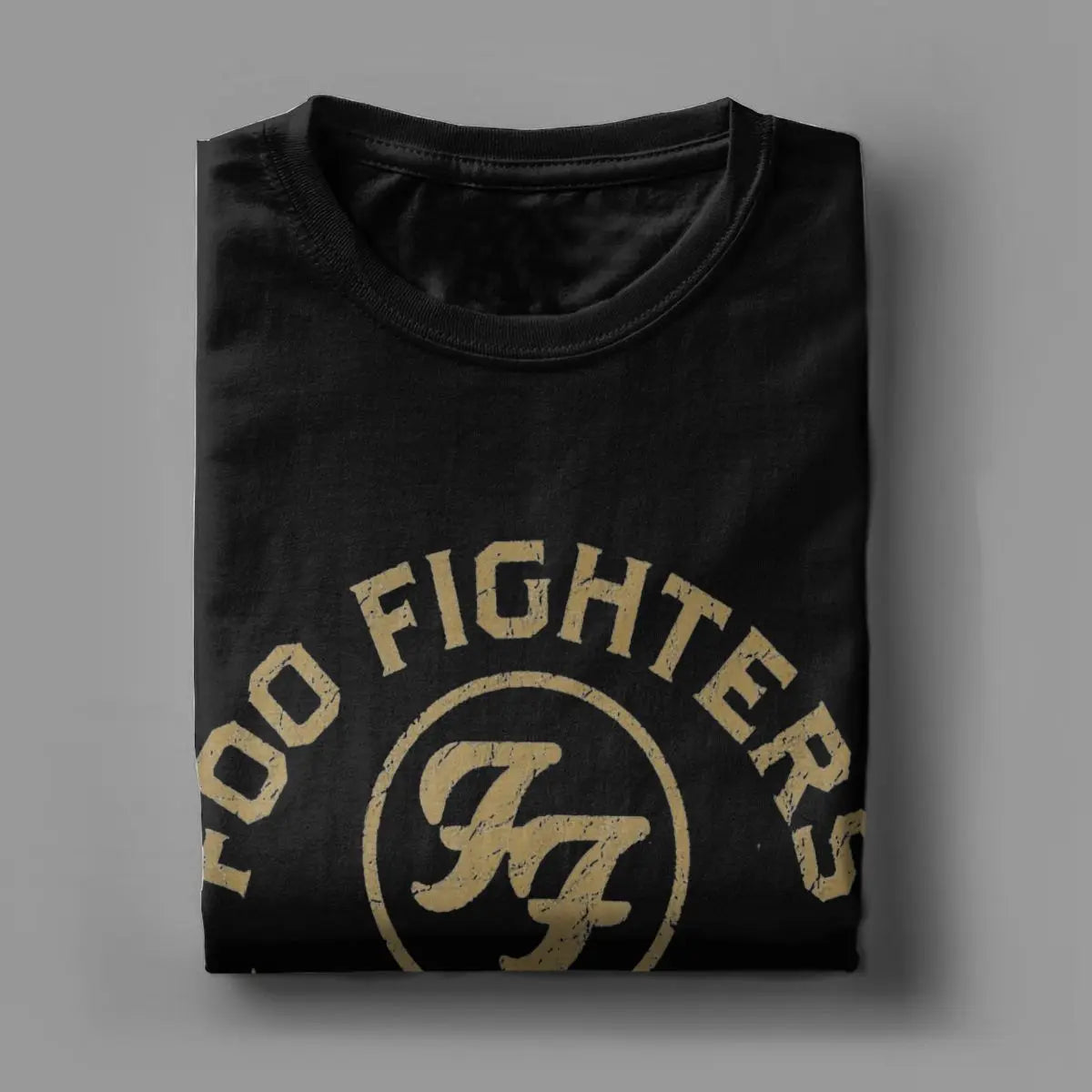 Amazing Tribute to Foo Fighters Logo Rock Music Band T-Shirts for Men Women Cotton Tees Shirt Summer Clothes - Rock On