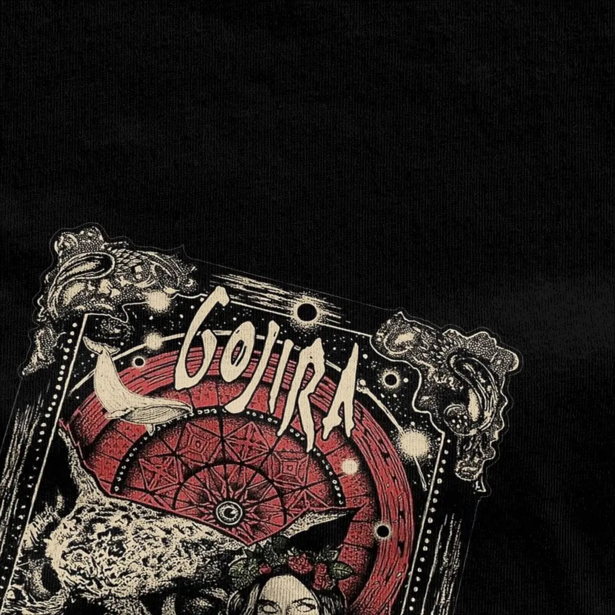 Unisex Gojira Rock Metal Band T-Shirt - 100% Cotton Vintage Short Sleeve Tee