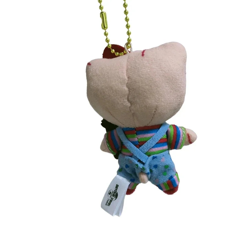 Hello Kitty Chucky Tiffany Plush Keychain – 9cm Pendant Doll, Christmas & Birthday Gift for Baby Girls