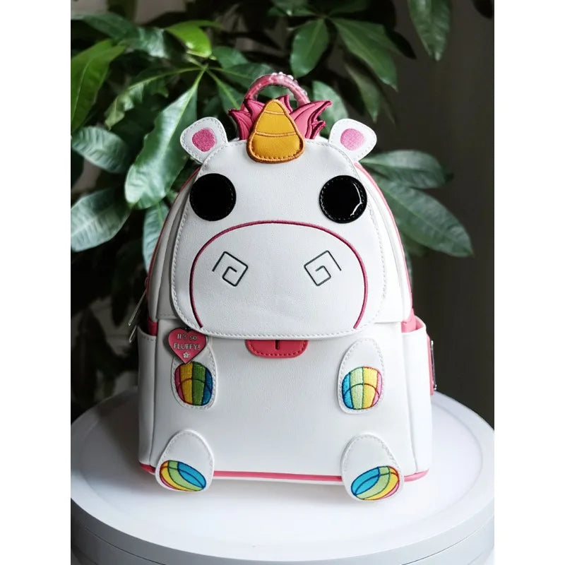 Agnes Unicorn Style Student School Bag | Casual Backpack Anime Kawaii Cartoon