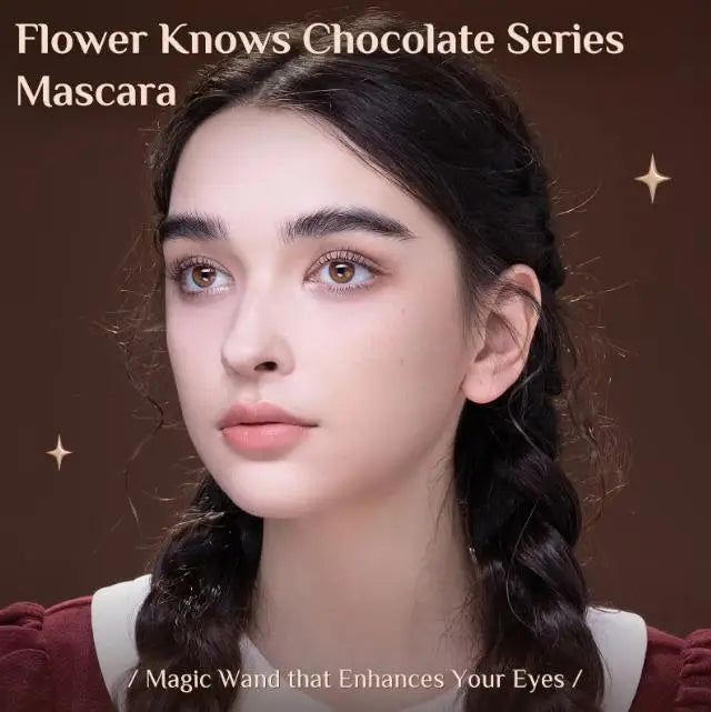 Flower Knows Chocolate Wonder-Shop Series Mascara 3.5ml Eyelash Lengthening Mascara Waterproof Women Beauty Makeup