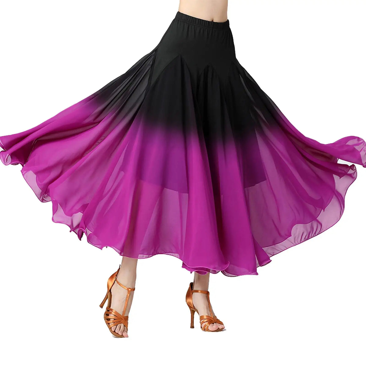 Women’s Maxi Skirt With A Latin Flare For Every Day Wear Or A Night Out Dancing