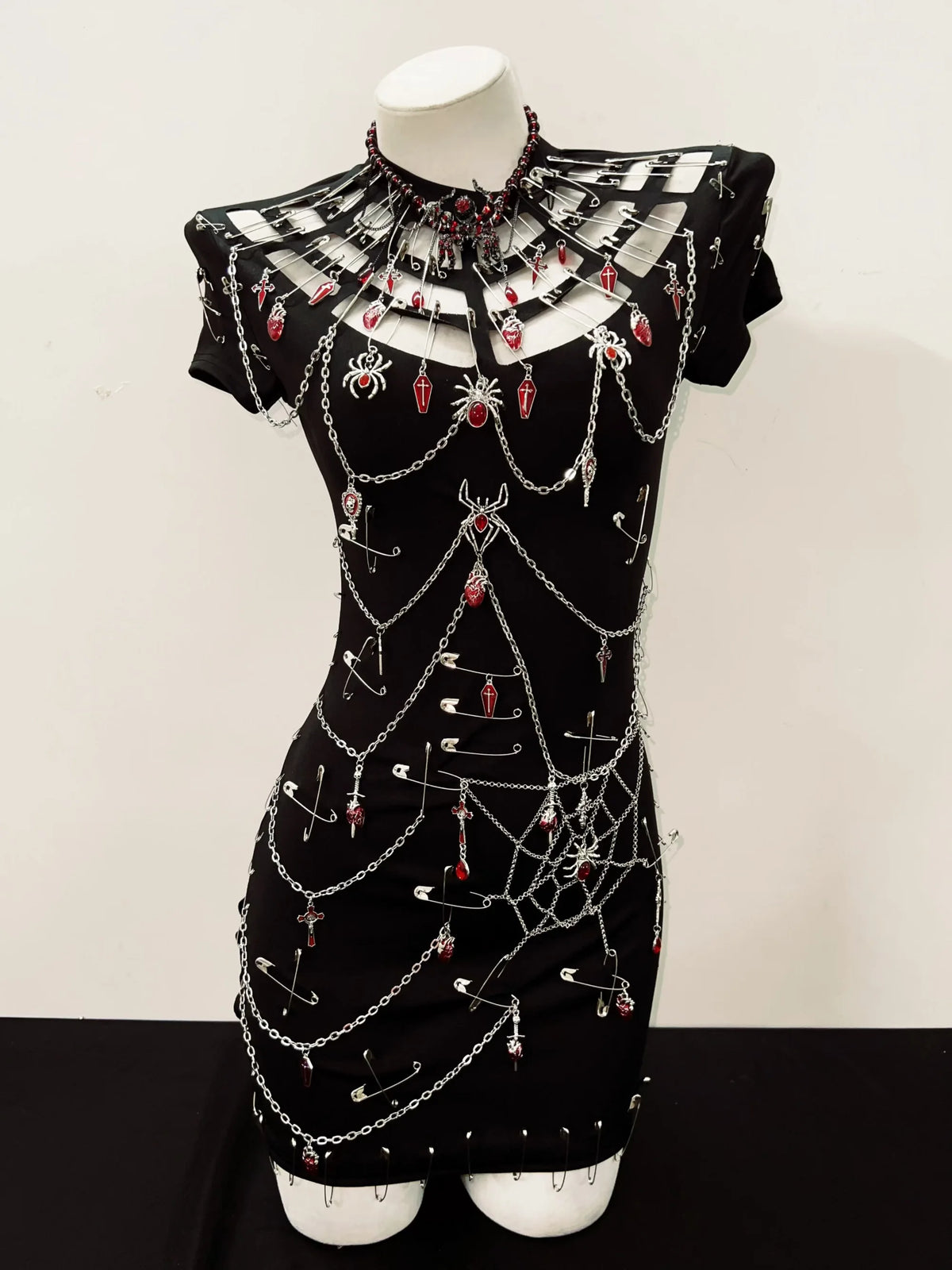 Sexy Vintage Y2K Harajuku Dress | Gothic Clothes, Skull Top, Y2K Fashion