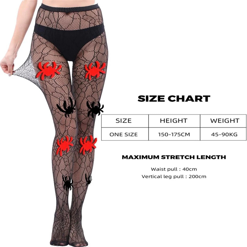 Snake Sparkle Tights - Rhinestone Fishnet Stockings for Plus Size Women