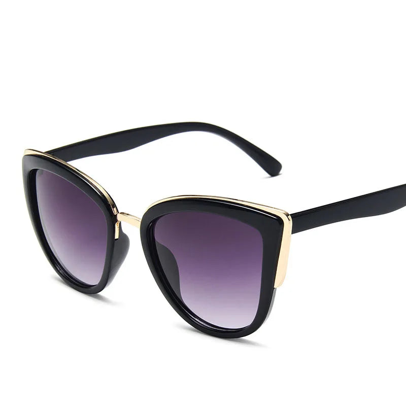 2023 Polarized Cat Eye Sunglasses Women - Vintage Gradient Retro Sun Glasses Female Eyewear