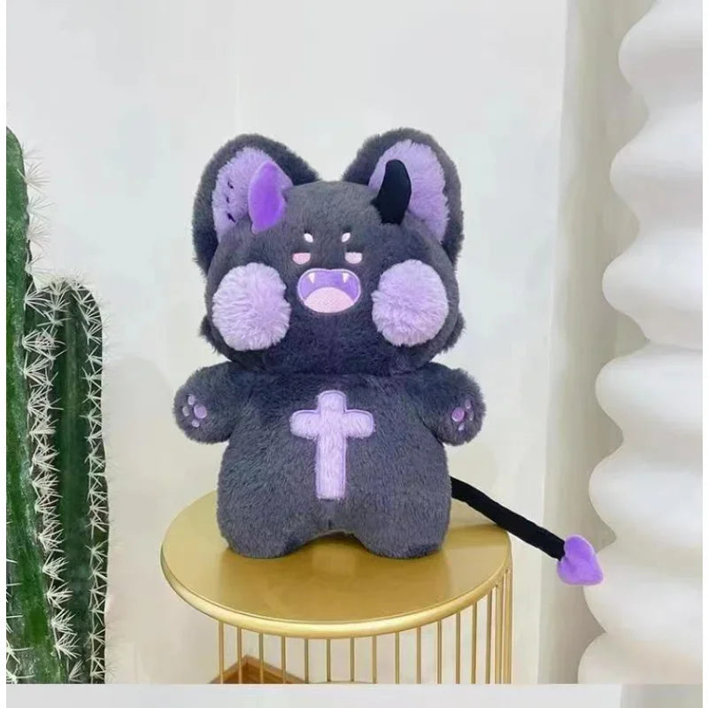 40cm Kawaii Cartoon Plush Toys Dudu Cat Anime Plushie Dolls Figure Decor Soft Stuffed Dress Up Children Toys Gifts