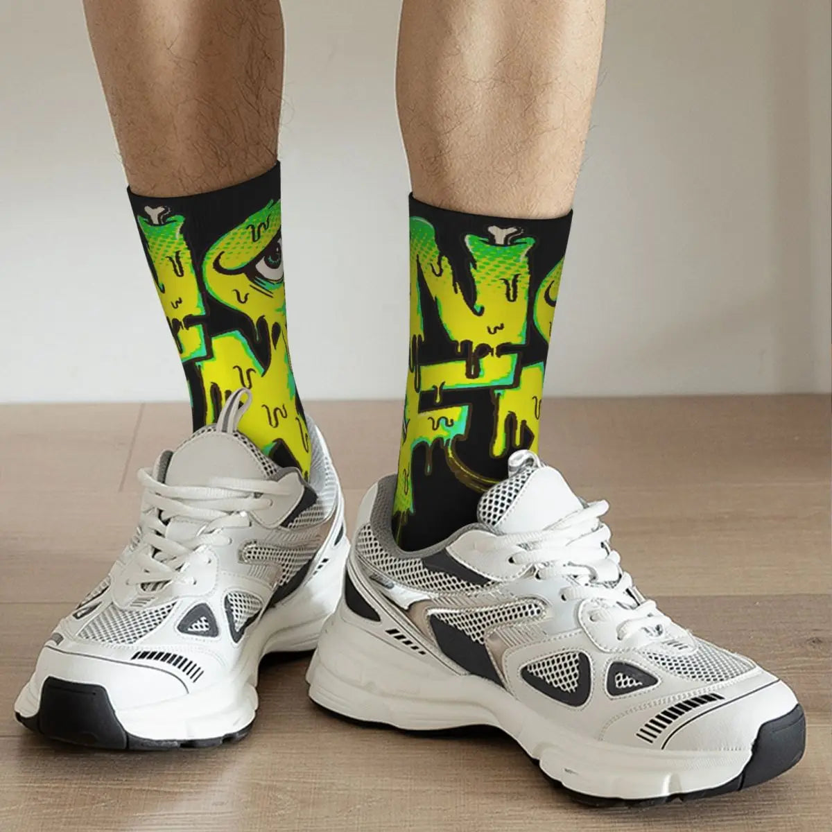 NOFX Punk Rock Accessories Crew Socks Cozy band Skateboard Crew Socks Super Soft for Women Men Gifts