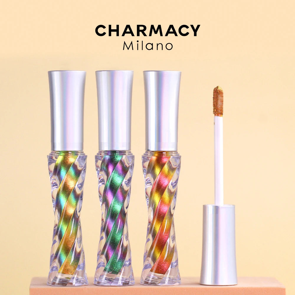 CHARMACY Glitter Professional Chameleon Liquid Eyeshadow – Shiny, Long-lasting High Quality Eye Makeup Cosmetic