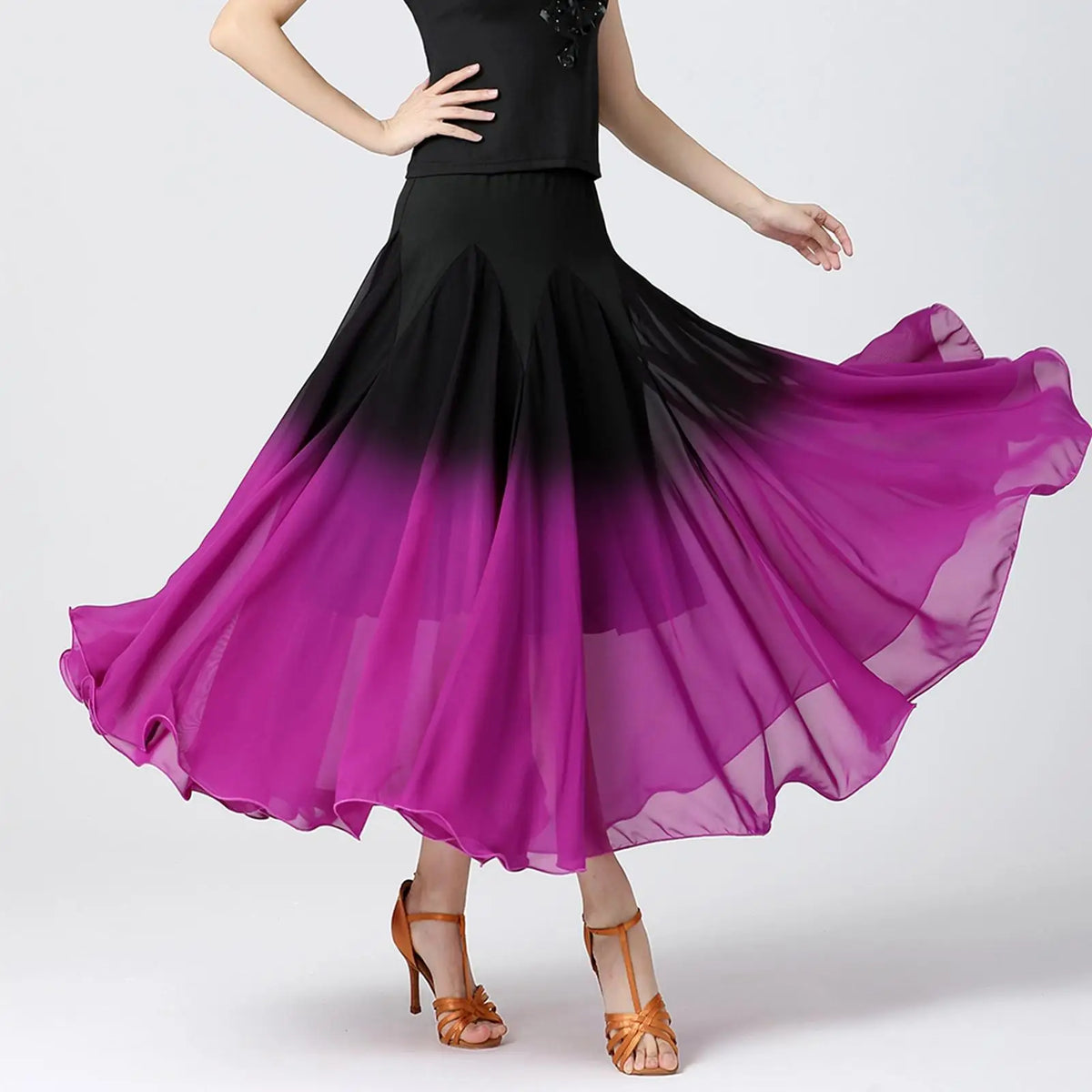 Women’s Maxi Skirt With A Latin Flare For Every Day Wear Or A Night Out Dancing