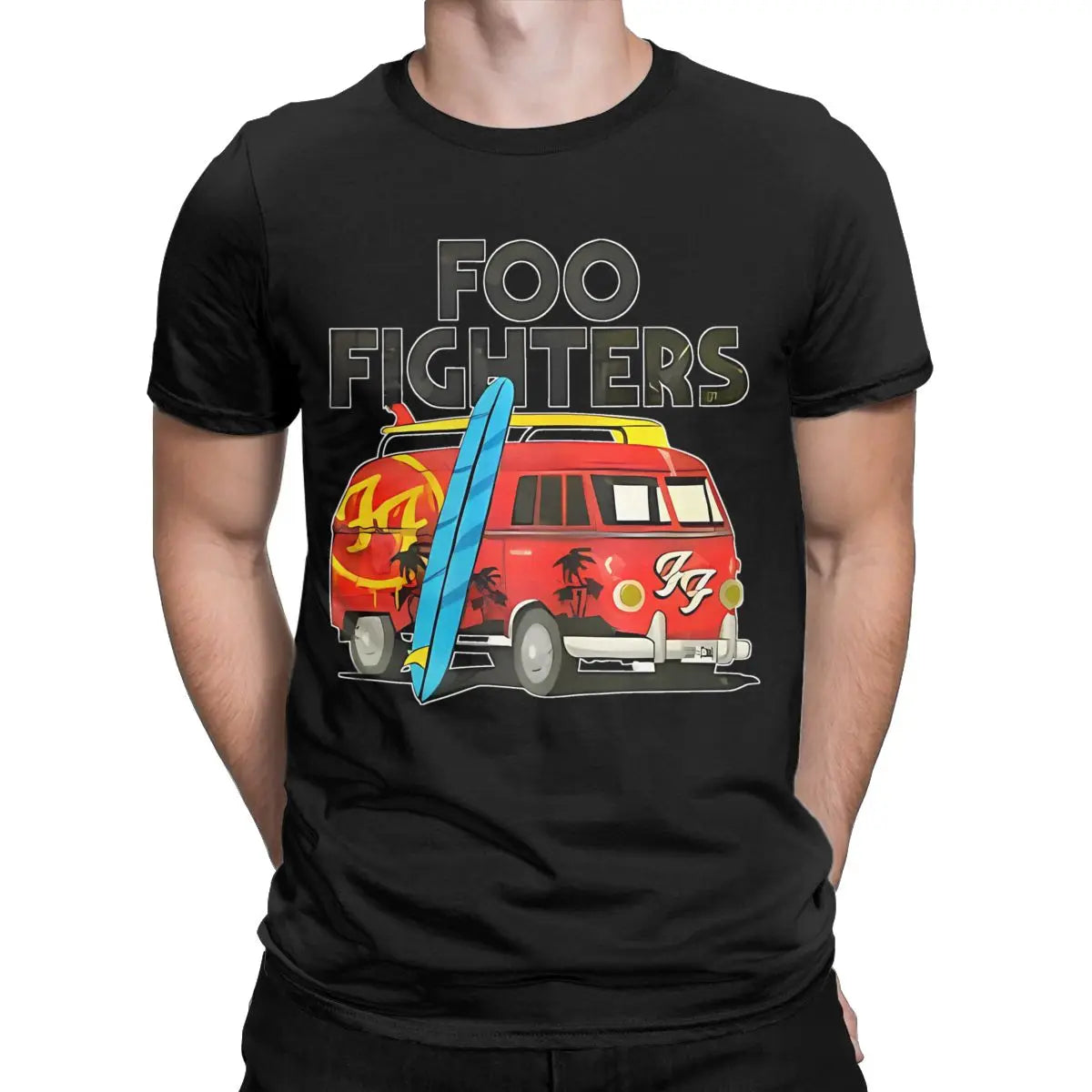 Summer Foo Fighters Rock Band T-Shirt - Men’s and Women’s Pure Cotton Funny Tees