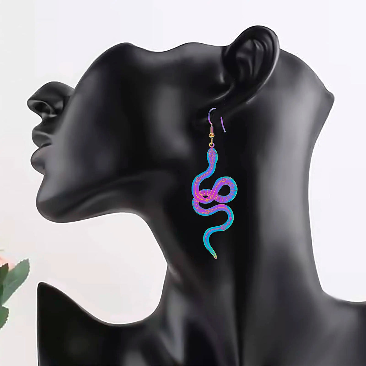 Hypoallergenic Snake Earrings - Witchy Wanderlust Jewelry for Women