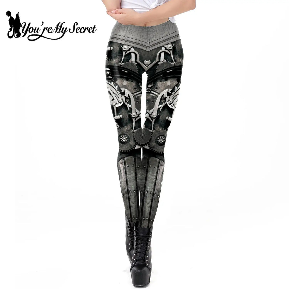 [You're My Secret] Summer Seamless Workout Pants Women's Plus Punk Leggings PUSH UP Leggins Sexy High Waist Female Leggings 2024