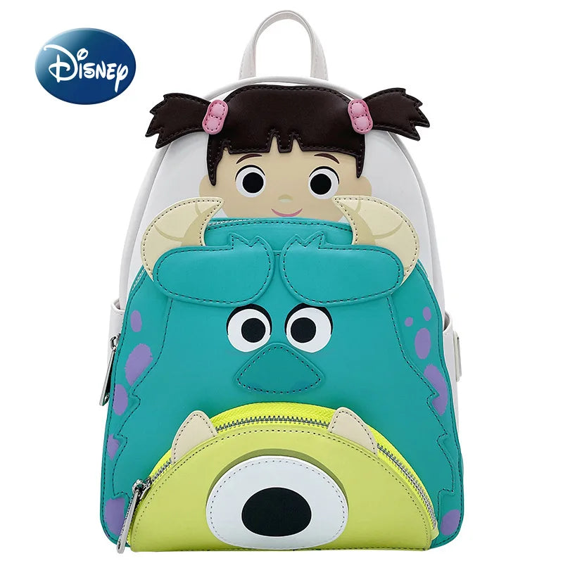 Disney’s New Loungefly Backpack | Luxury Brand Original Women’s Mini Backpack | 3D Cartoon Fashion Girls’ Schoolbag | High Quality