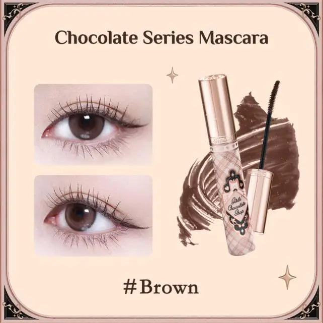 Flower Knows Chocolate Wonder-Shop Series Mascara 3.5ml Eyelash Lengthening Mascara Waterproof Women Beauty Makeup