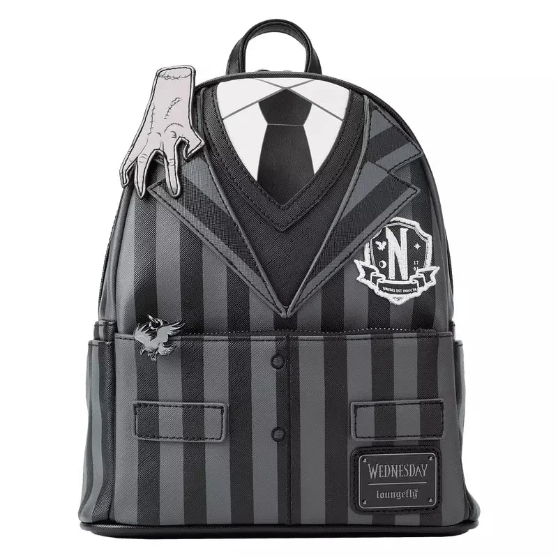 Loungefly The Addams Family Wednesday Addams Exclusive Mini Backpack