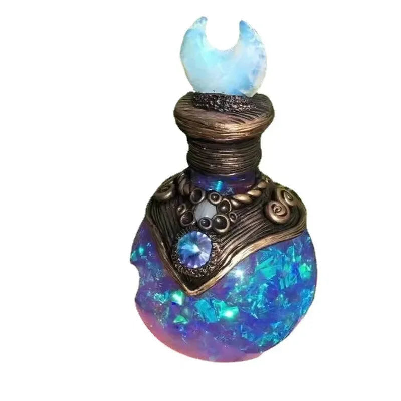 3pcs Magic Potion Bottle Decoration Ornament Home Garden Design Resin Crafts Decoration Creative Ornament