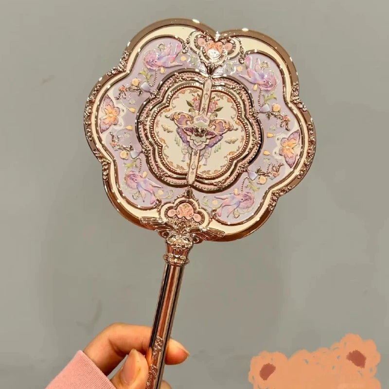 Flower Knows Butterfly Cloud Collar Collection  Handheld Mirror Delicate Beauty Makeup Tools