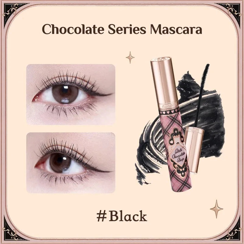 Flower Knows Chocolate Series All In Makeup Set Eyeshadow Palette Matte Lip Mud Blush Long Lasting Black Mascara Cream Original