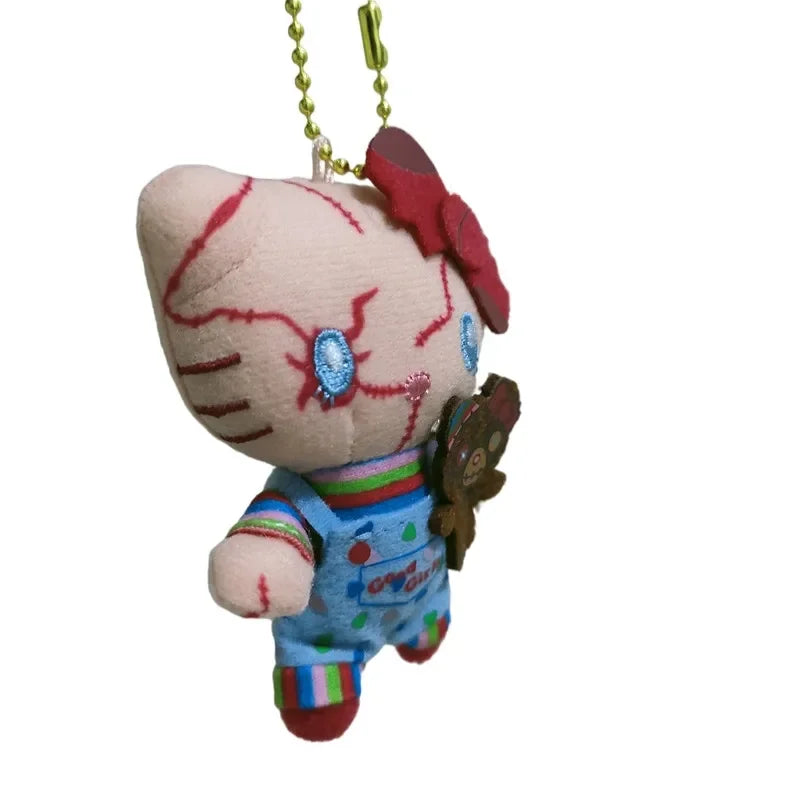 Hello Kitty Chucky Tiffany Plush Keychain – 9cm Pendant Doll, Christmas & Birthday Gift for Baby Girls