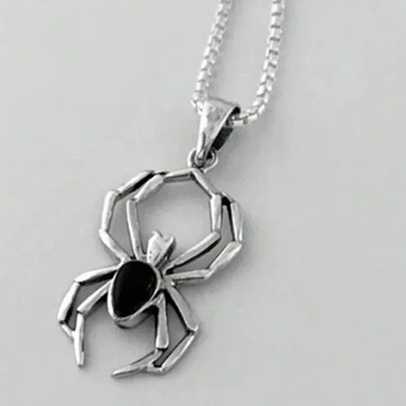 Black Widow Punk Goth Style Necklace