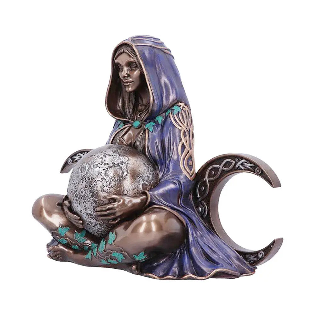 1 Piece Mother Earth Statue Gaia Goddess Resin Sculpture Craft Garden Ornament Gift Home Desktop Decoration