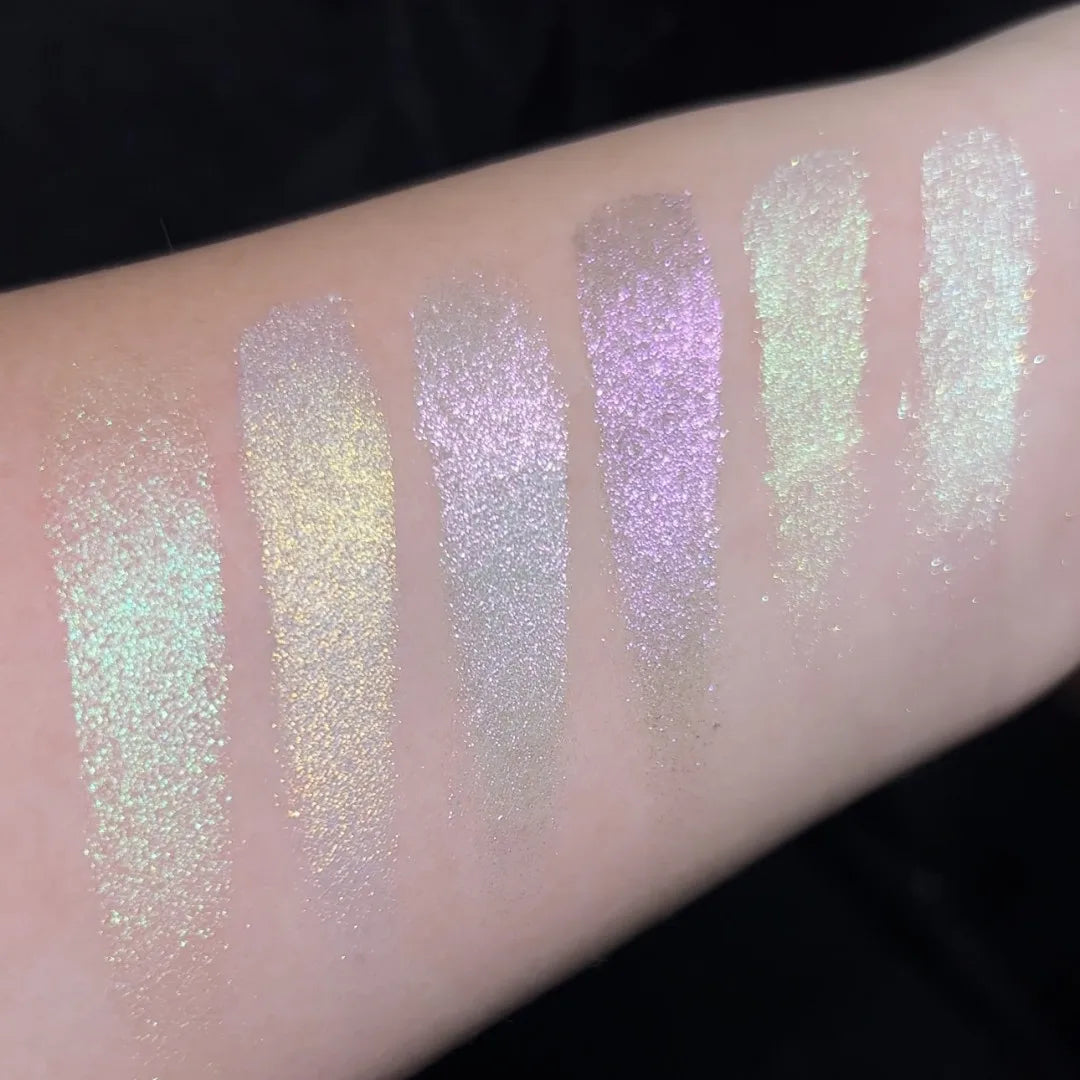 Shellwe Makeup Multi-Use Sparkly Duochrome Highlighter Palette