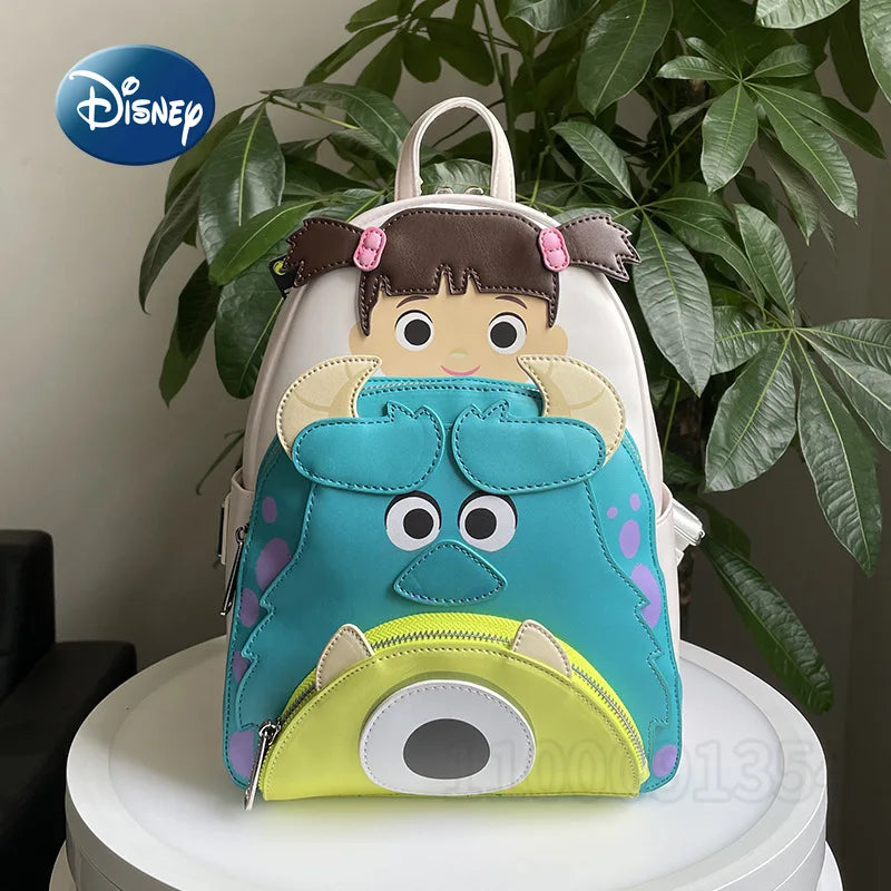 Disney’s New Loungefly Backpack | Luxury Brand Original Women’s Mini Backpack | 3D Cartoon Fashion Girls’ Schoolbag | High Quality