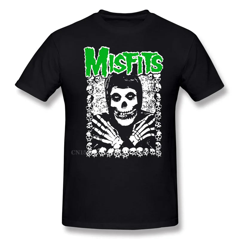 The Misfits “I Want Your Skulls” T-Shirt - High Quality Cotton Punk Rock Band Tee