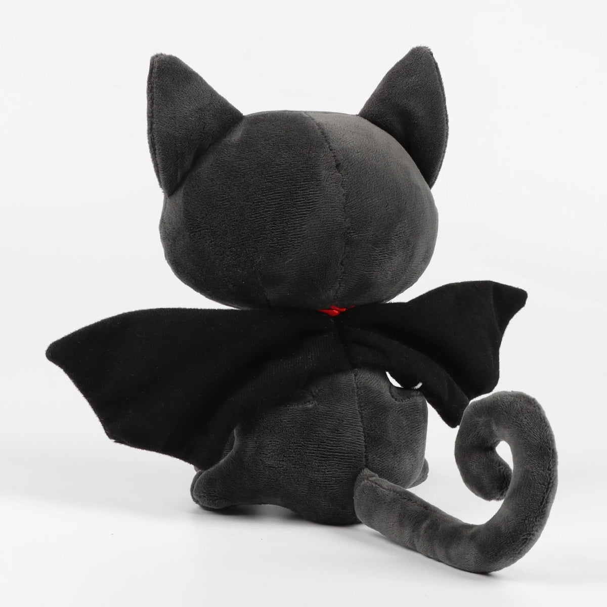 28cm Black Batcat Halloween Animal Plush Toy Funny Toy Dolls Boys and Girls Companion Toys Christmas and Halloween Gifts