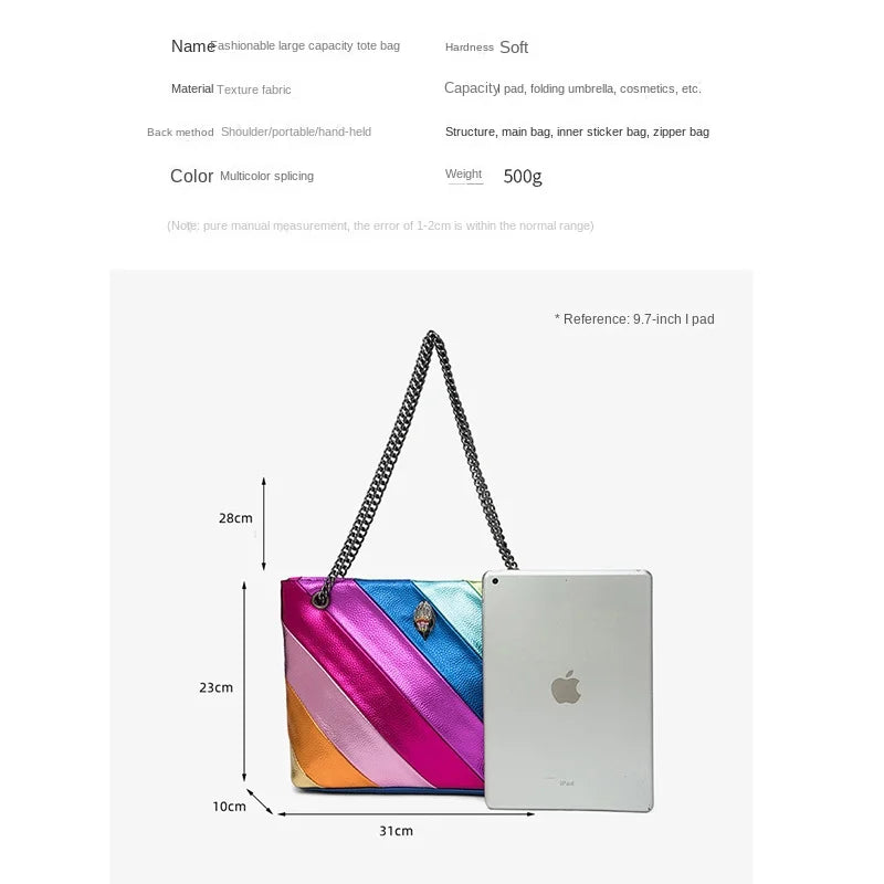 Shoulder Bag Women's Luxury Brand Designer Fashion Crossbody tote Bag High Quality Simple Large Capacity multicolour Handbag