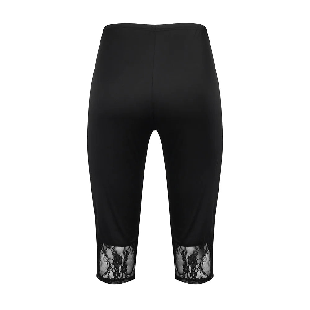 Plus Size Leggings for Women Clothing 2023 Casual High Waist Solid Sports Oversized Basics Gym Pants Female Hollow Yoga Leggings