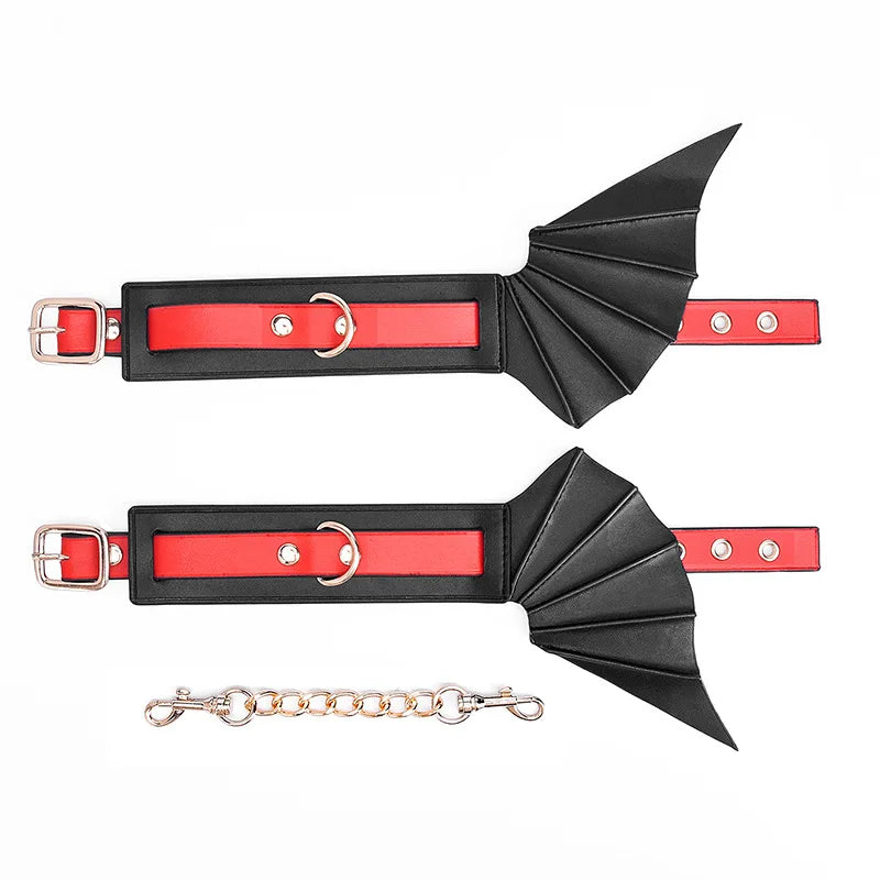 Bat Wing Arm Cuffs Hands and Feet Accessories Women Gothic Fashion Cosplay Halloween