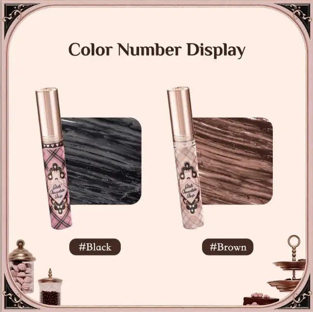 Flower Knows Chocolate Wonder-Shop Series Mascara 3.5ml Eyelash Lengthening Mascara Waterproof Women Beauty Makeup