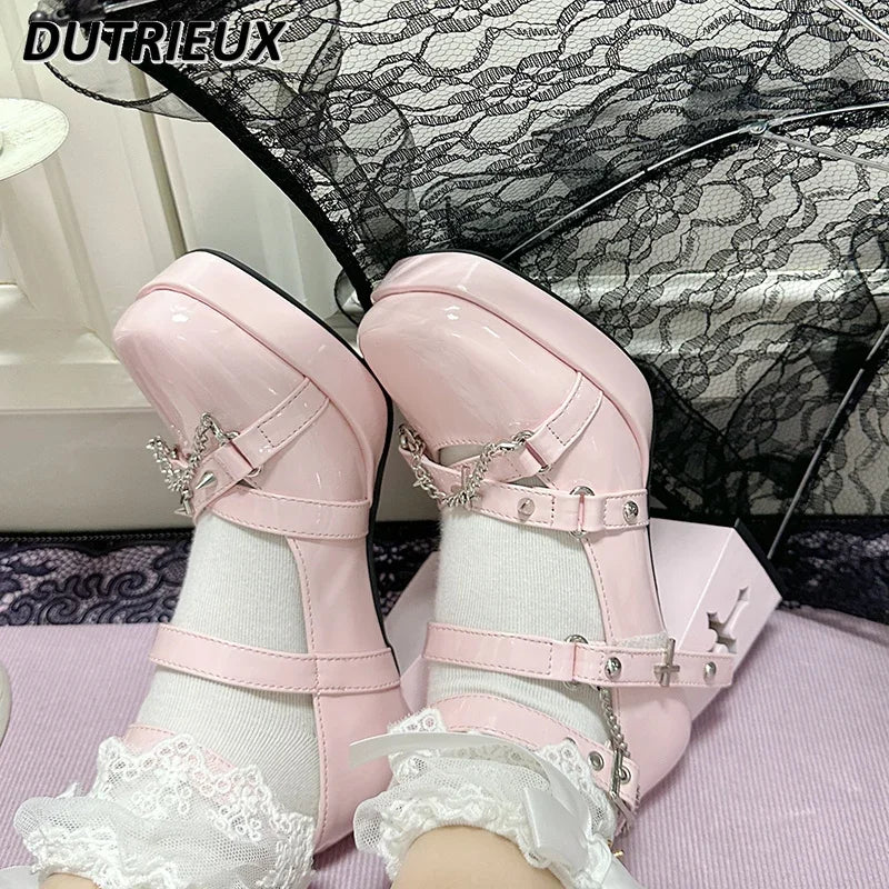 Harajuku Goth Fashion Pumps – Original Y2K Hot Girl Punk High Heels, Lolita Shoes for Women