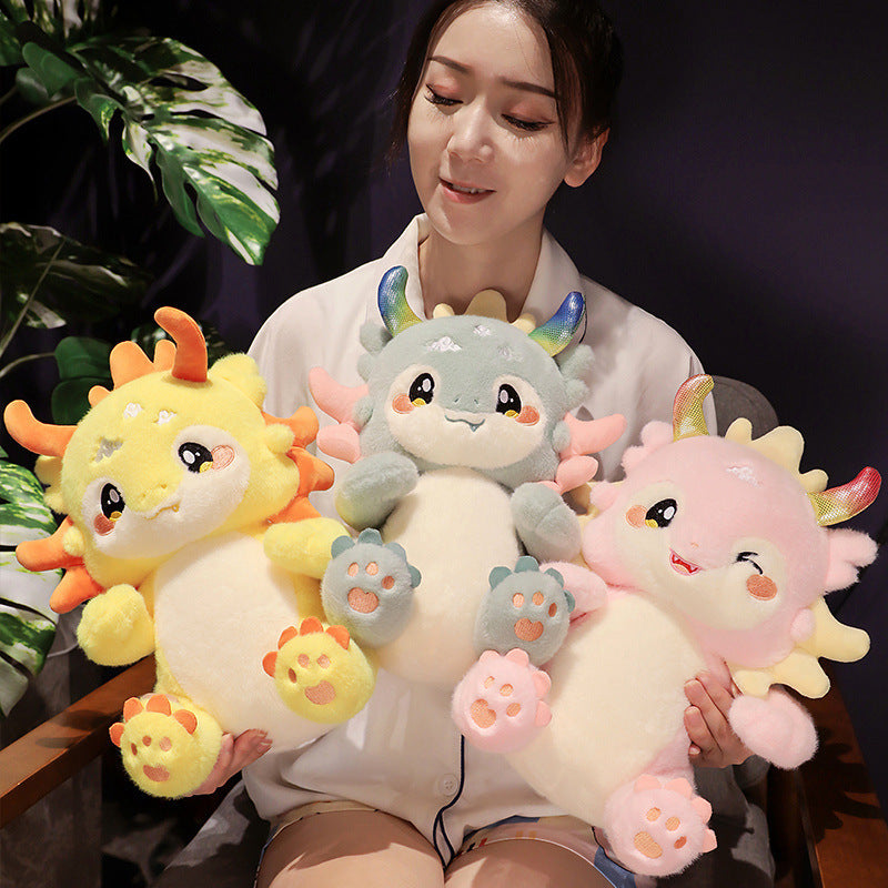 Cute Cartoon Dopamine Dragon Plushie Doll