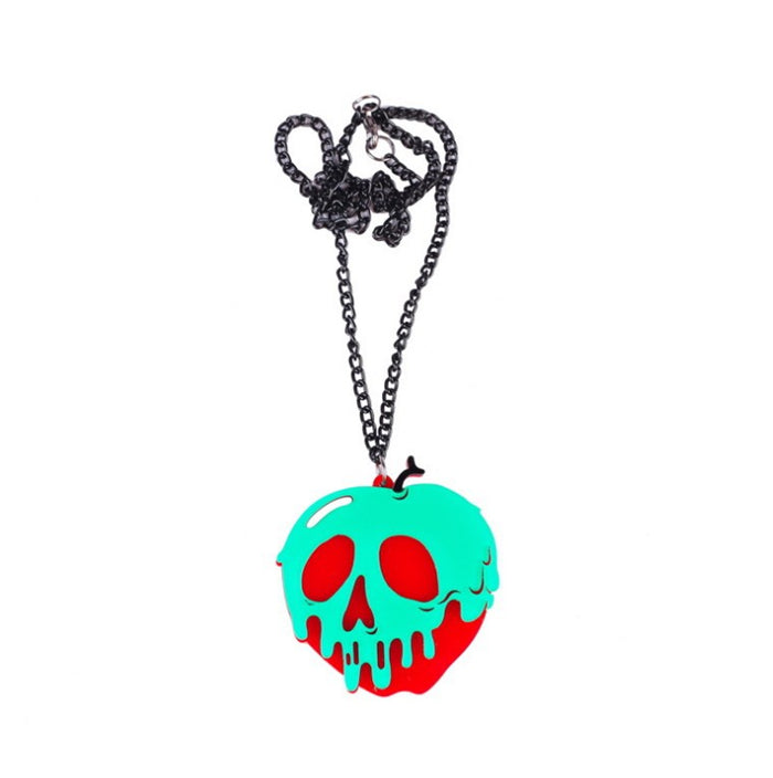 Rotten Acrylic Halloween Personality Funny Fashion Necklace