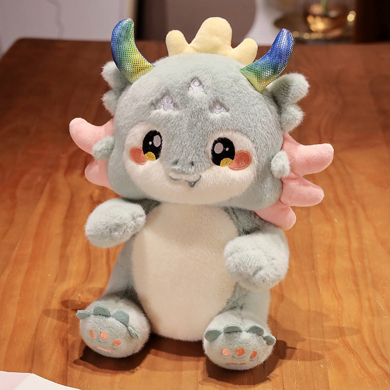 Cute Cartoon Dopamine Dragon Plushie Doll