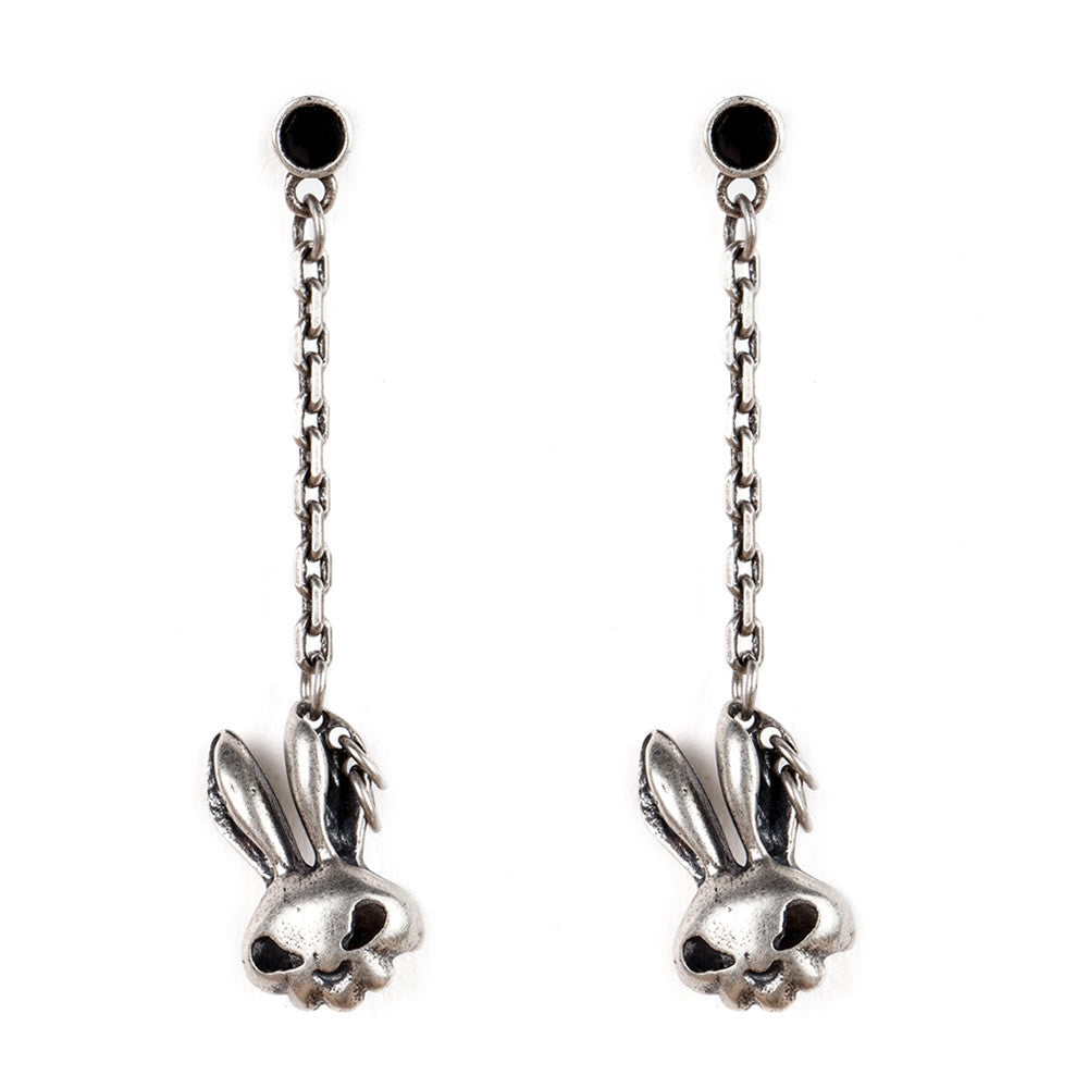 Evil Bunny Drop Earrings