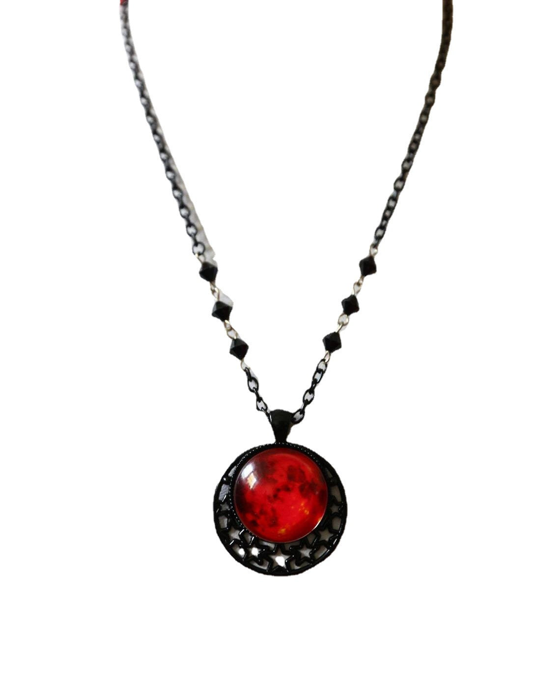 Fashion Personality Moon Gothic Jewelry Necklace