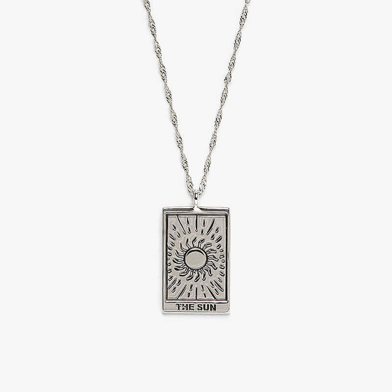 Natures Tarot Card Style Retro Necklaces